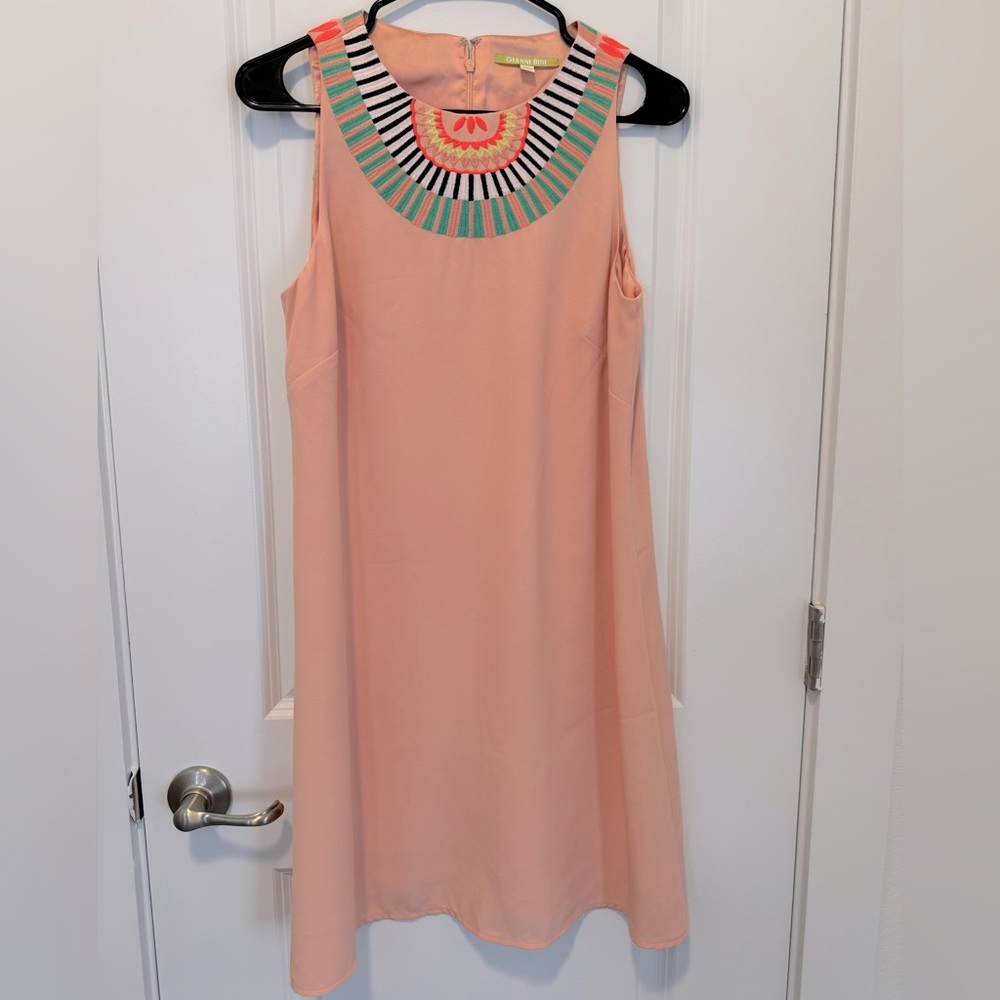 Gianni Bini Tribal Pattern shift dress